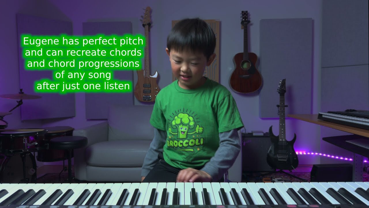 Charlie Puth - Changes - Eugene 7yo Performs Perfect Pitch Jam Session 