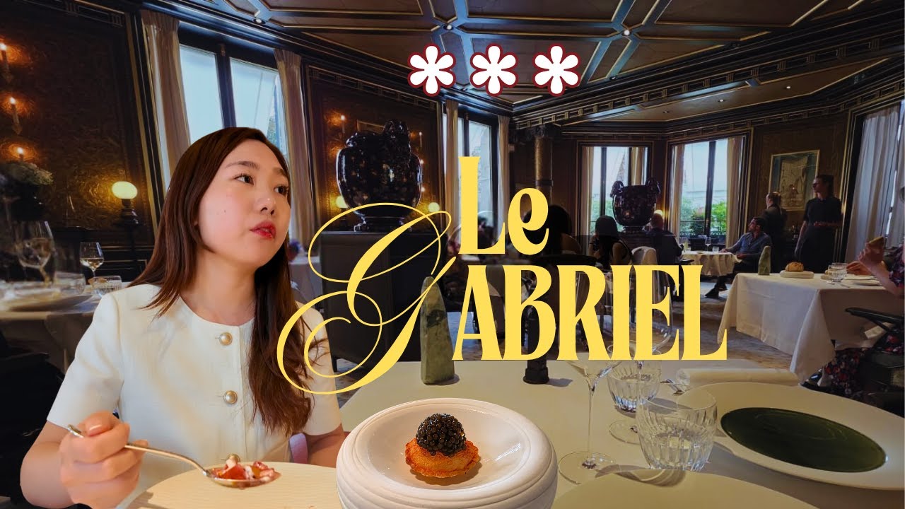 Come with me to a three Michelin star lunch in Paris ✨