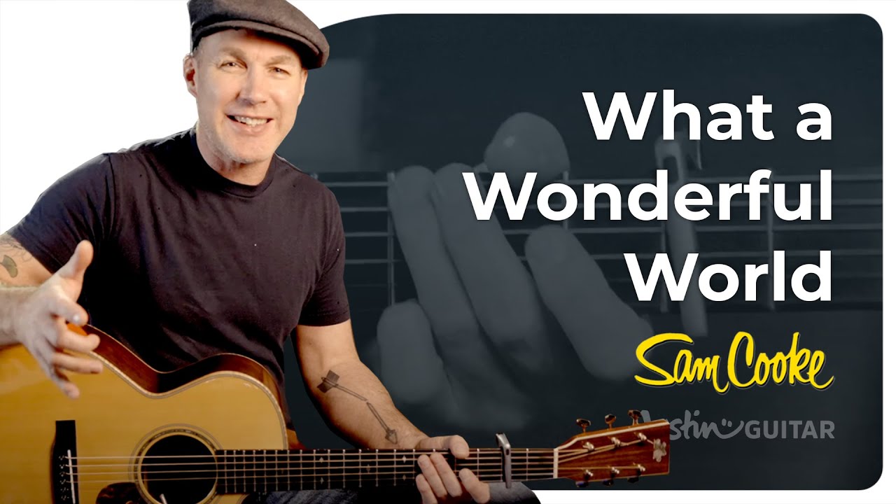 What a Wonderful World by Sam Cooke | Easy Guitar Lesson