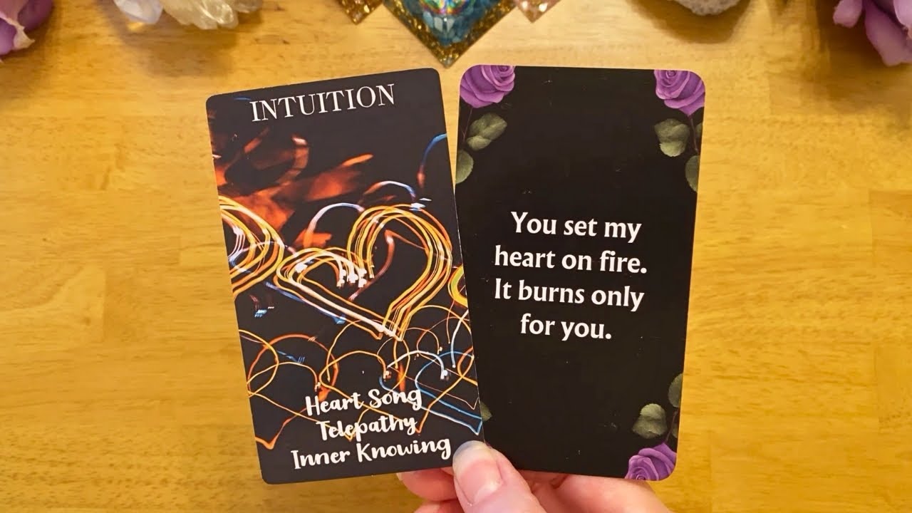 THEY CAN'T IGNORE THEIR INTUITION ANYMORE! THEY KNOW THEY ARE MEANT TO BE WITH YOU 💜 (LOVE READING)
