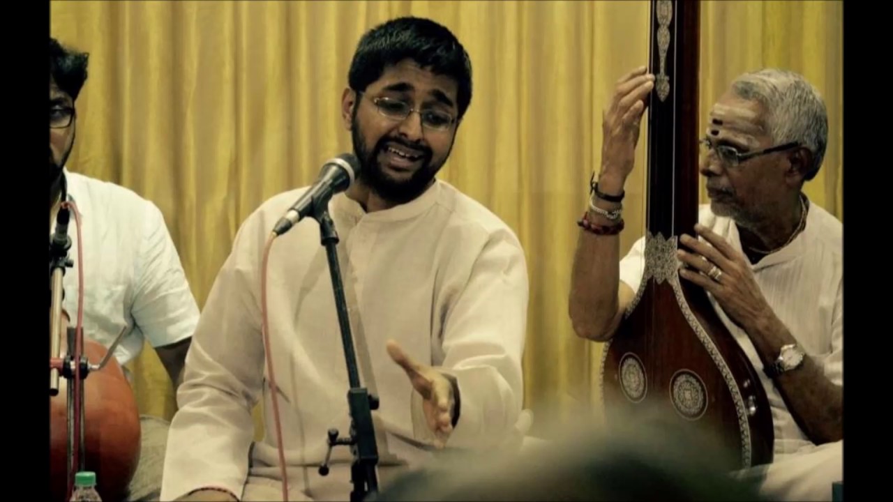 Abhishek Raguram  singing  Seshachala nayakam