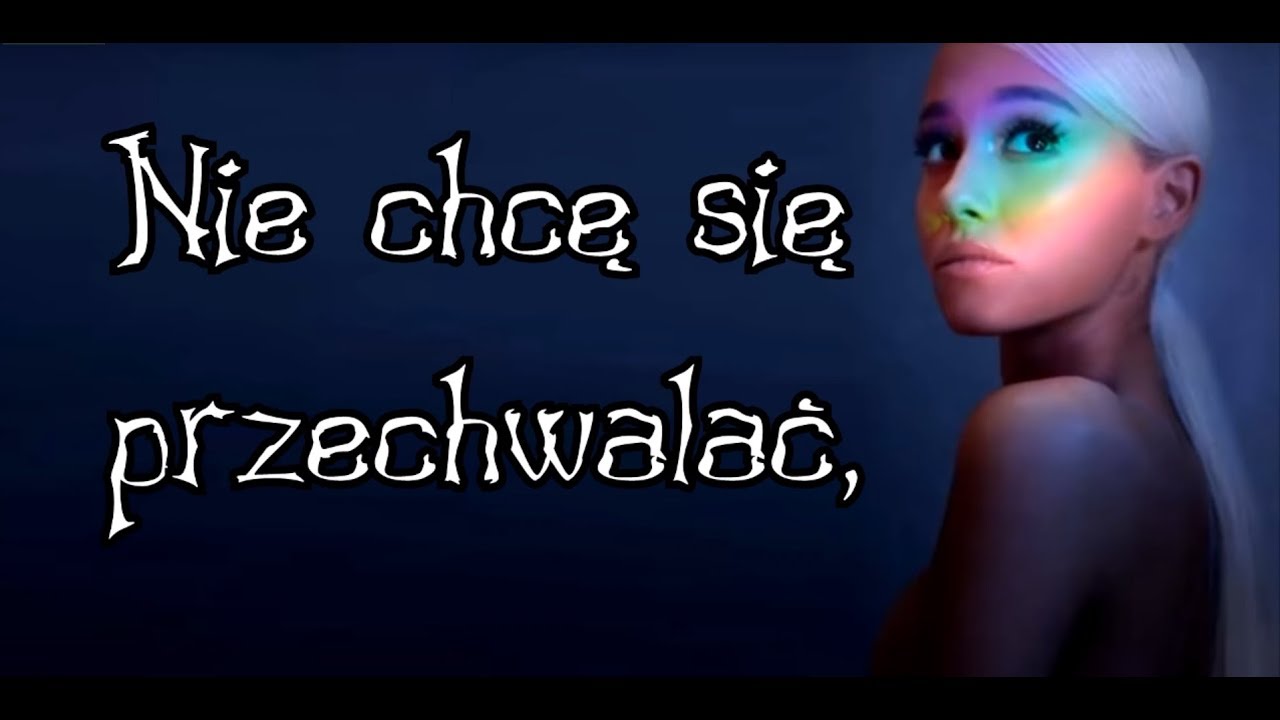 Ariana Grande - 7 Rings - Tłumaczenie PL (Napisy polskie)