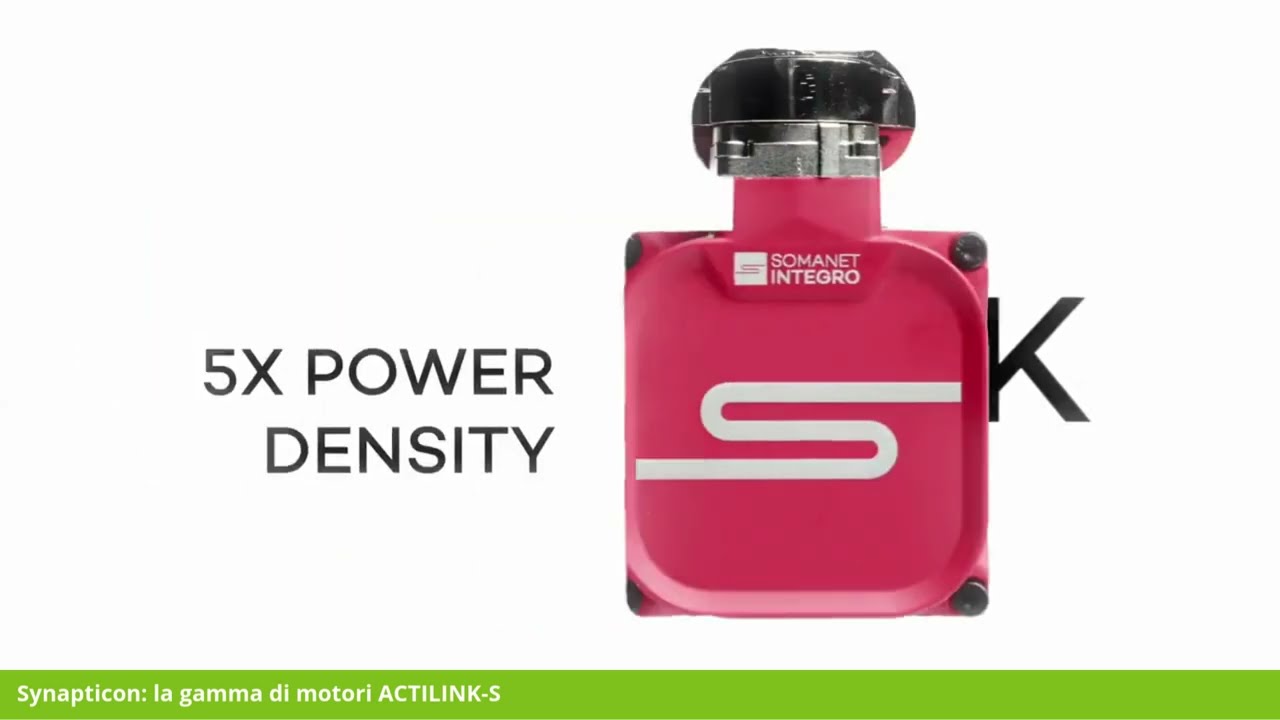 Synapticon: i servomotori integrati ACTILINK-S
