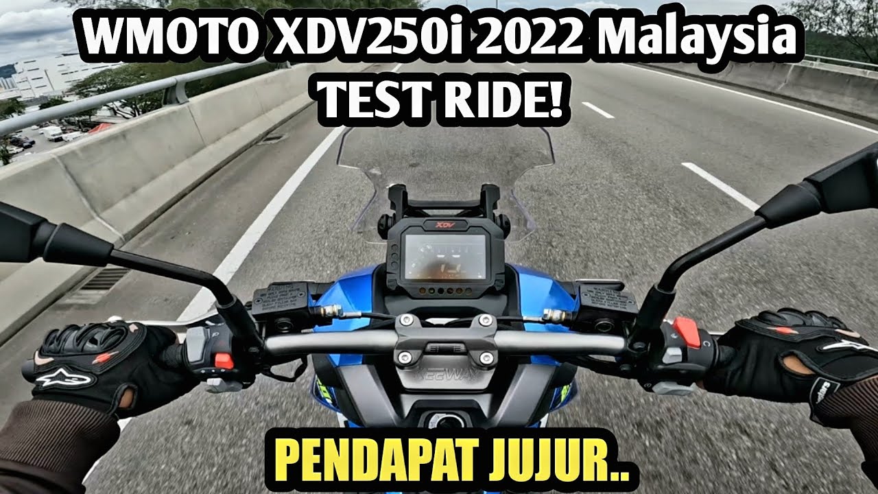 WMOTO XDV250i 2022 Malaysia | TEST RIDE | PENDAPAT JUJUR
