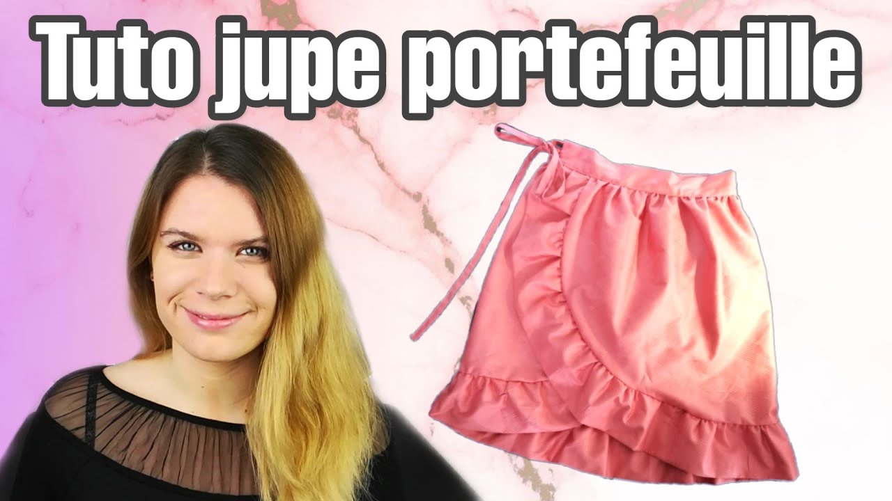 Coudre une jupe portefeuille à volants facilement !