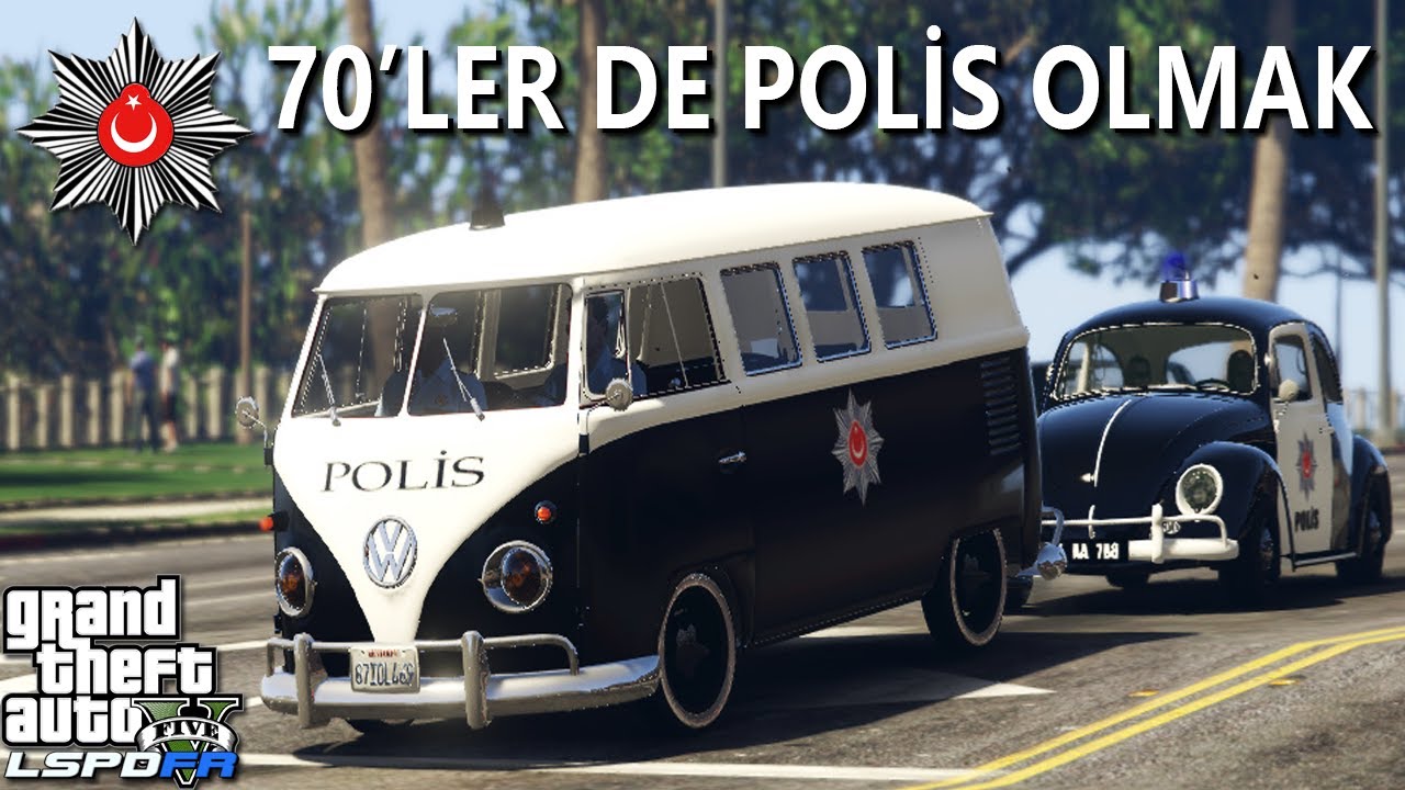 GTA 5 POLİS MODU ASAYİŞ-VOLKSWAGEN TRANSPORTER-LSPDFR#23
