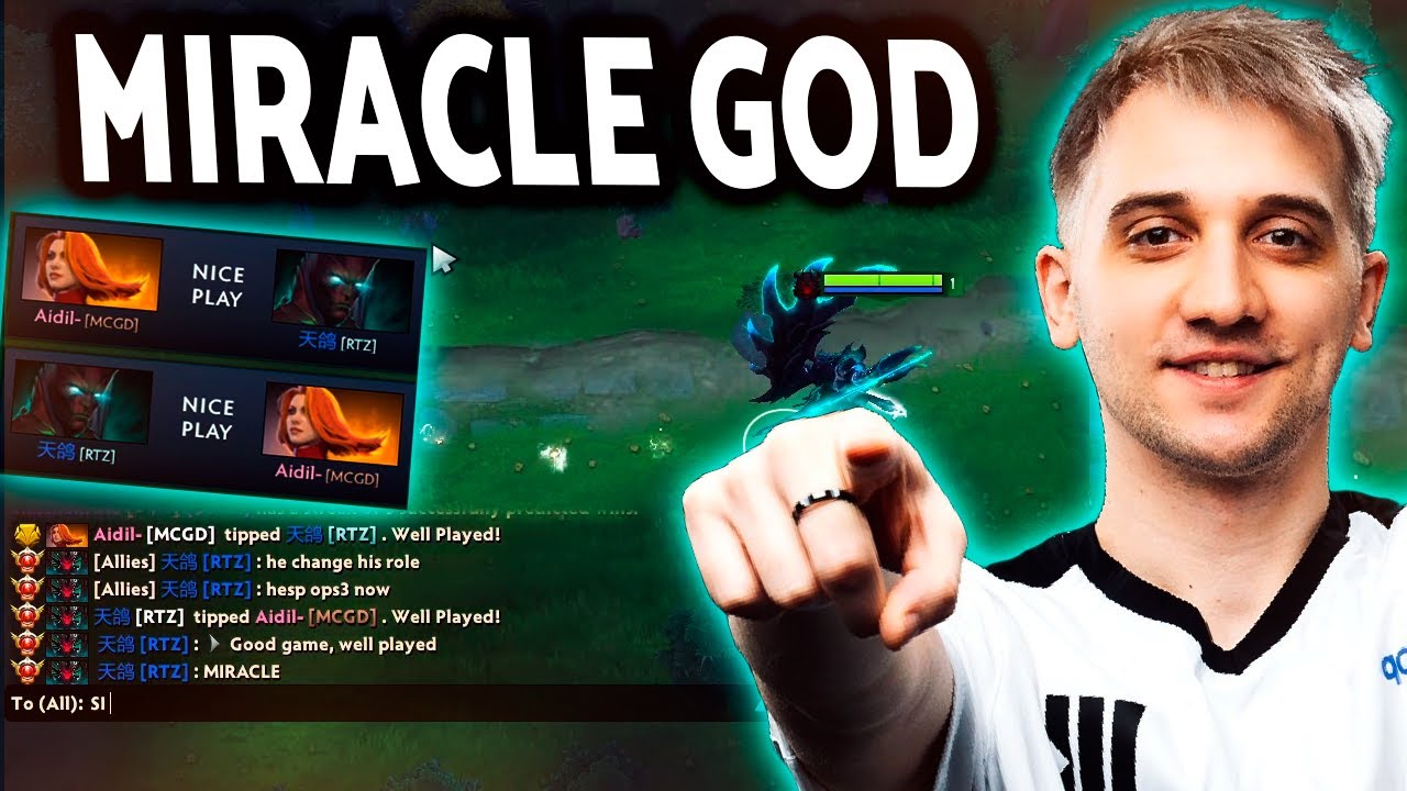 Arteezy Finds Miracle... This Animals are just typing...