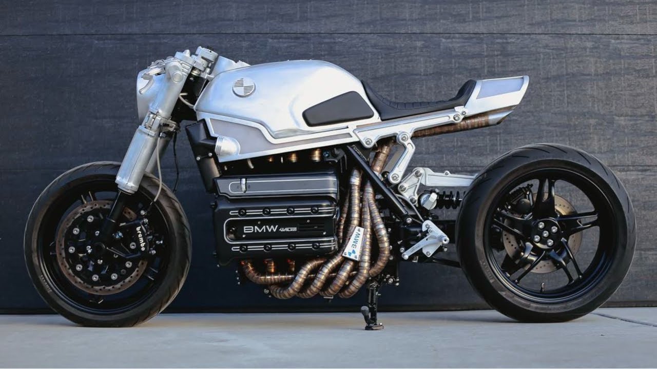 Riding my BMW K1100 Cafe Racer Build - Raw Sound Clips