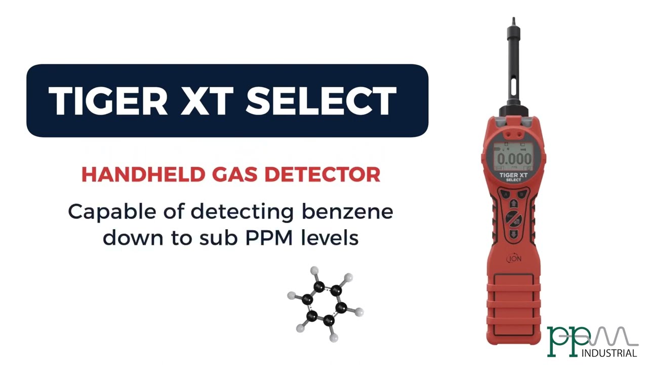 Tiger XT Select handheld benzene specific gas detector