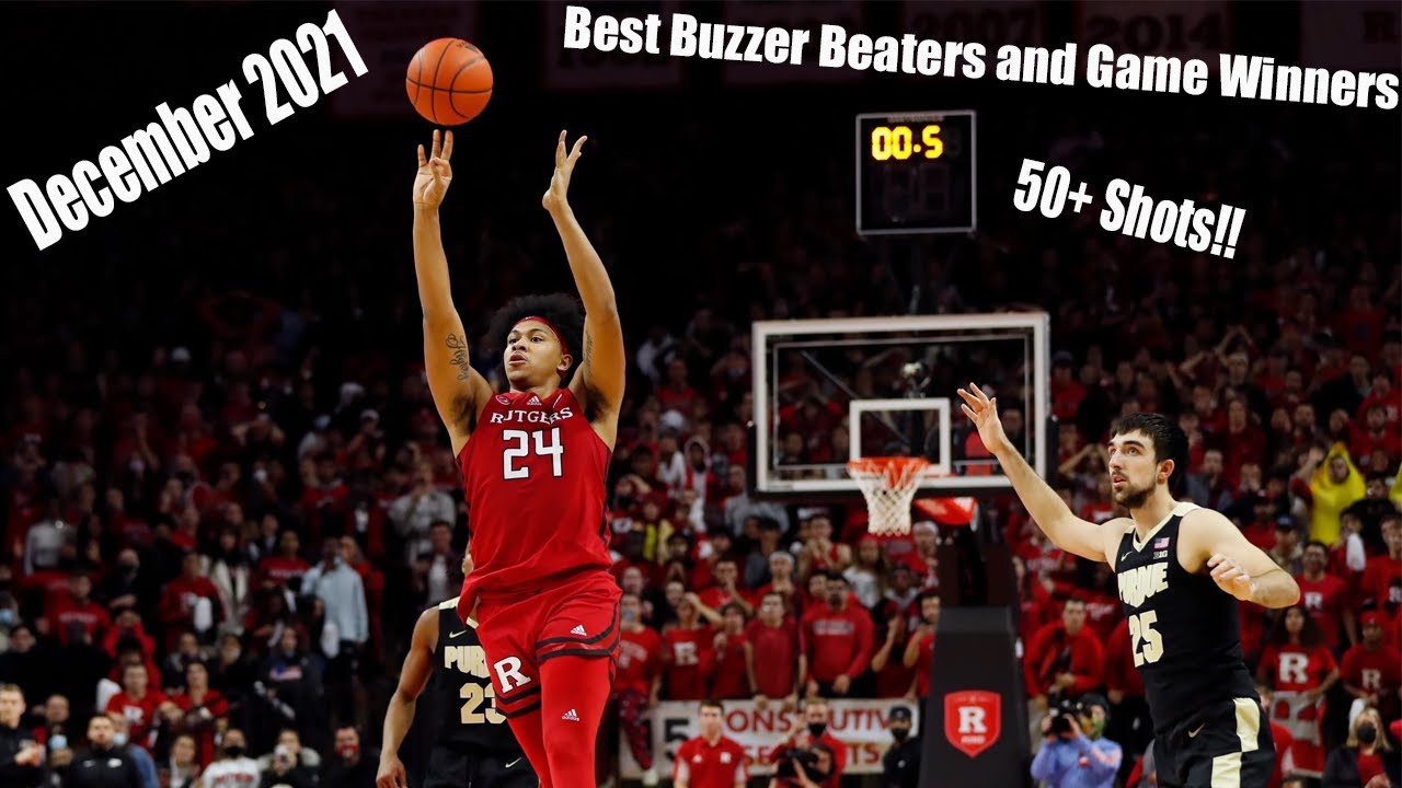 The Best College Basketball BUZZER BEATERS and Game Winners of December 2021