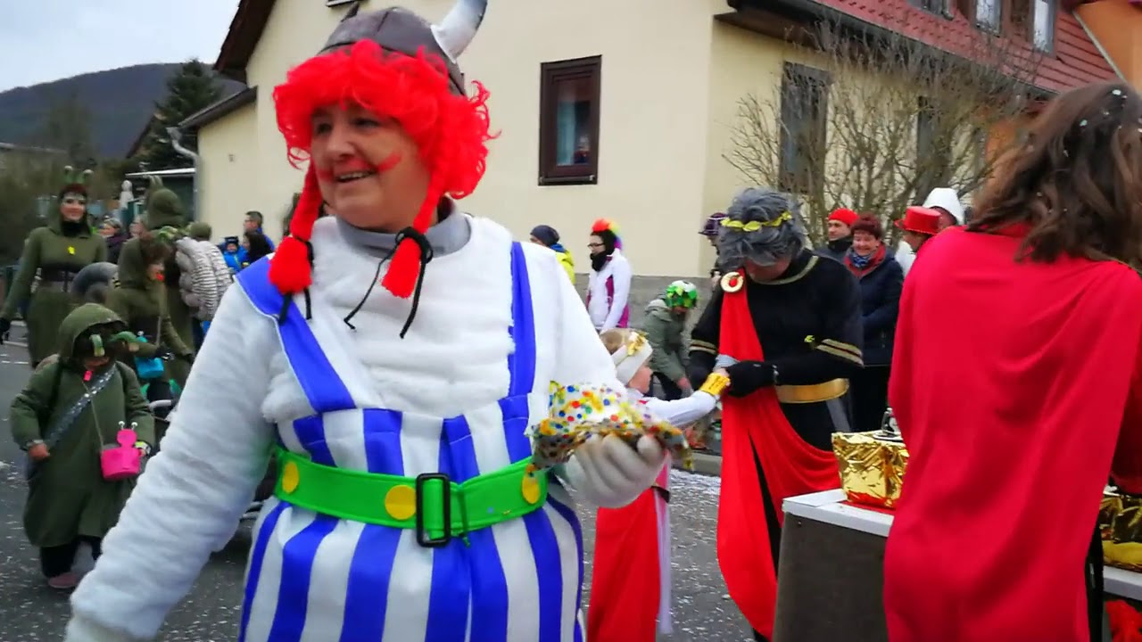 Jüchsen 65. Lichtmesskarneval....der Umzug 2019