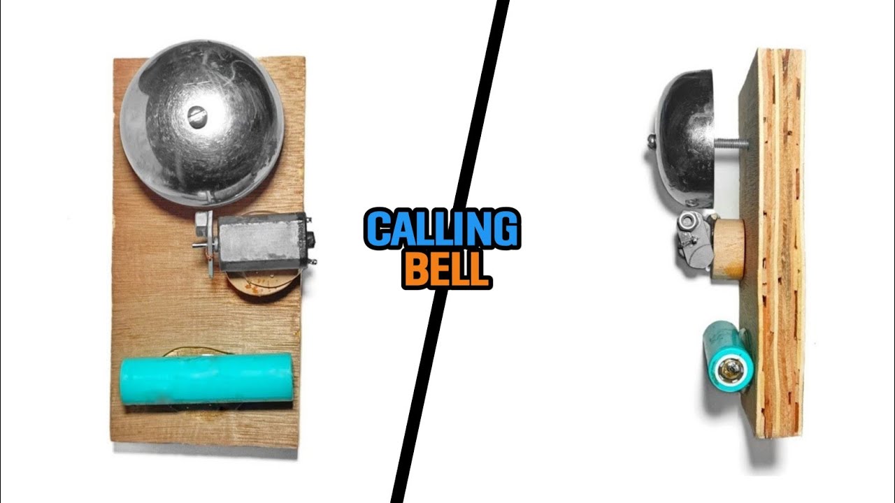 How to Make Calling Bell at Home | Using 5V DC Motor | Homemade Very Easy