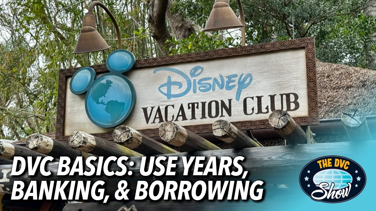 DVC Basics: Understanding DVC Use Years, Banking, and Borrowing Points!