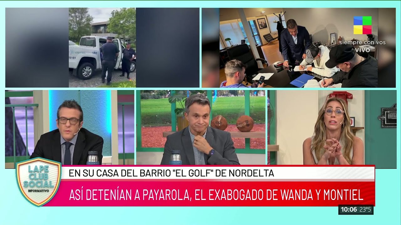 🔴DETUVIERON A NICOLÁS PAYAROLA: EL ABOGADO DE WANDA NARA Y L-GANTE