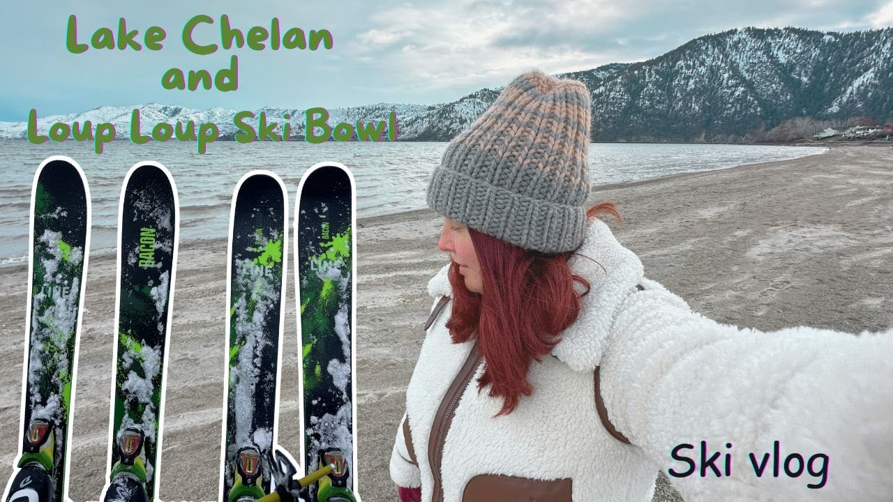 Skiing Loup Loup Ski bowl & Stunning Lake Views | Chelan Fireworks and New Year celebration