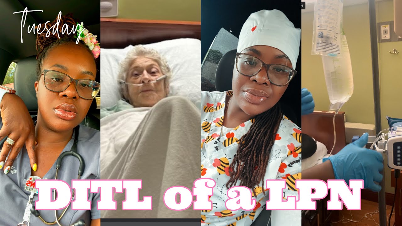 DITL of a rehab nurse | LPN training RN | Fire drill | Peg tube | tips for new nurses