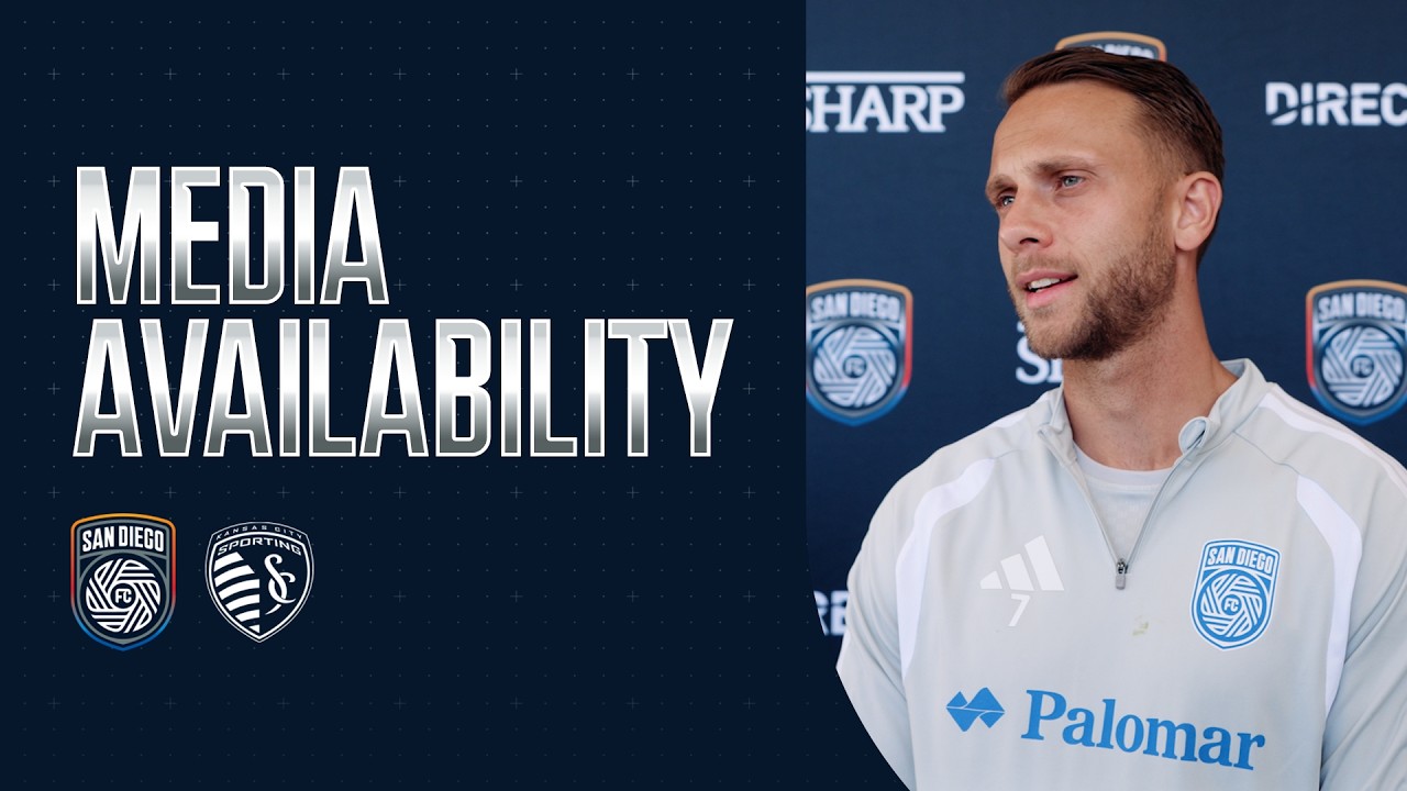 Media Availability: San Diego FC vs Sporting Kansas City