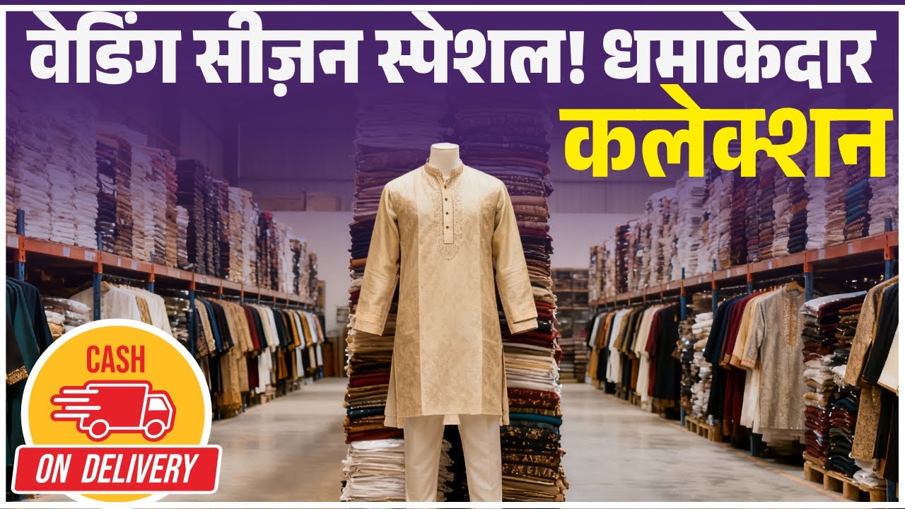 Men's Kurta Manufacturer In Surat || Kurta Wholesale Market In Surat || Kurta Pajama Wholesale Surat