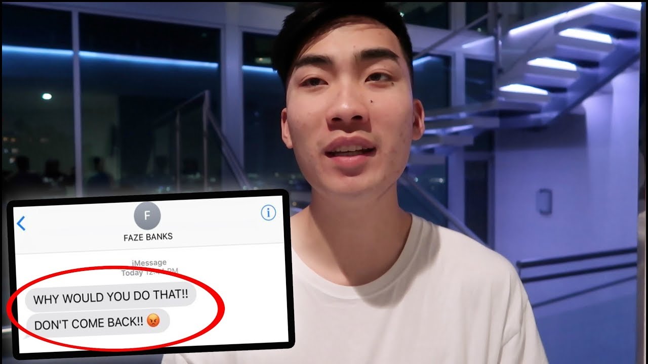 FAZE BANKS BIRTHDAY PRANK!! (GONE WRONG)