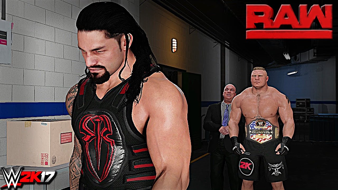 WWE 2K17 Custom Story - The Shield Destroys Everyone Raw 2017 ft. Brock Lesnar, Goldberg - PART 2