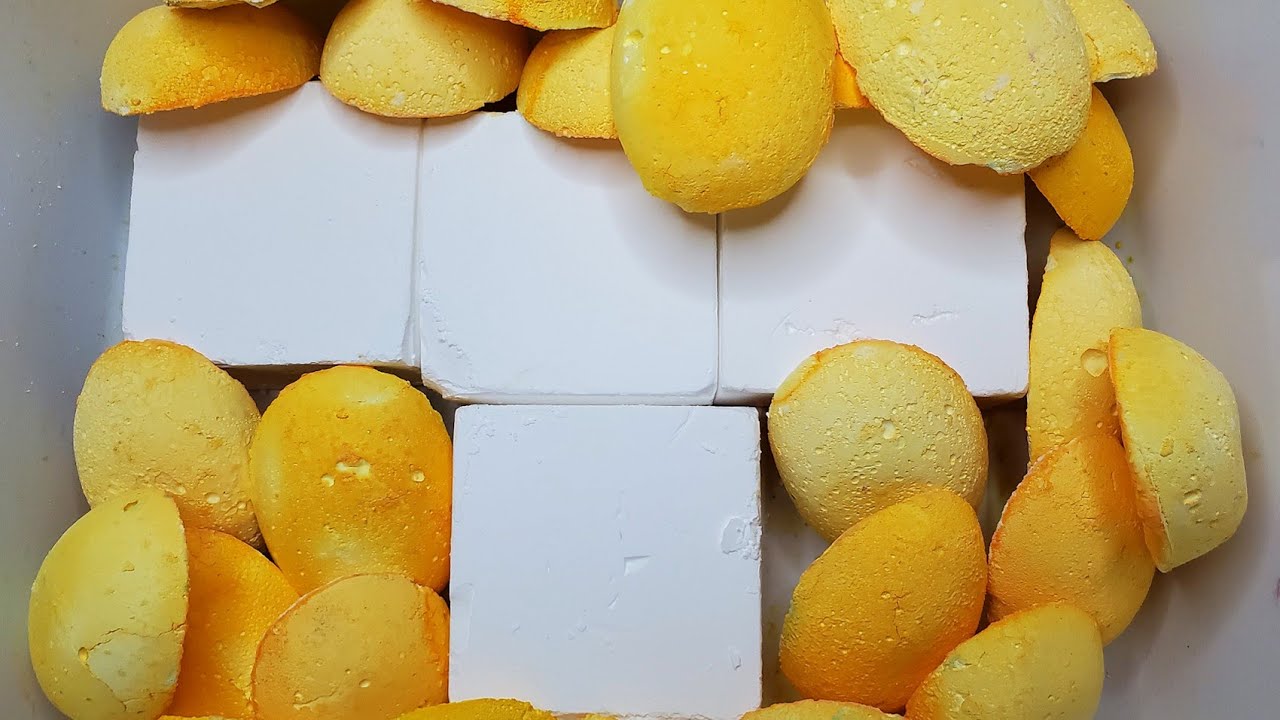 SUNSHINE OVALS + ADER GYM CHALK CRUMBLE-ASMR