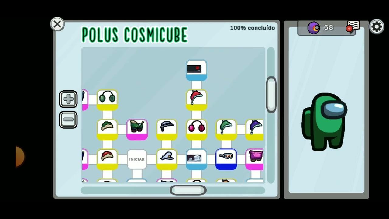 em busca de zerar o polus cosmicube e a loja #20 mais uma partida