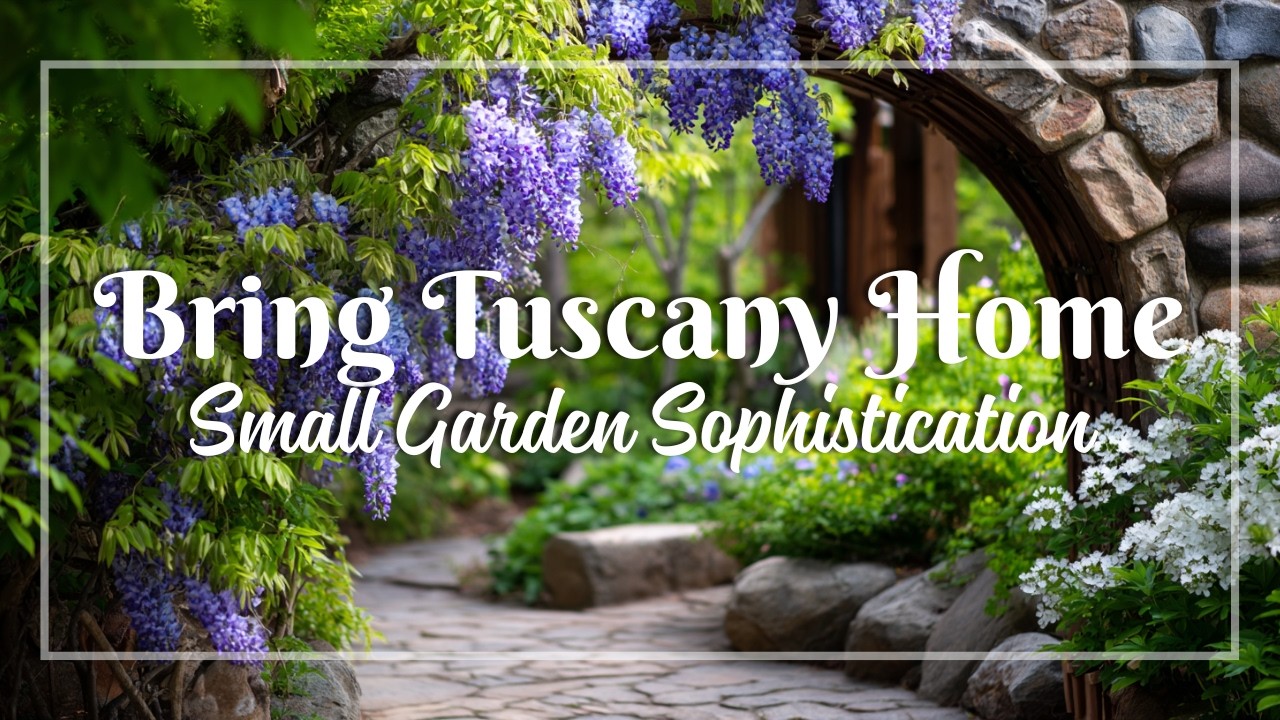 Inspired by Tuscany: Small Italian Renaissance Garden Ideas Full of Style and Sophistication