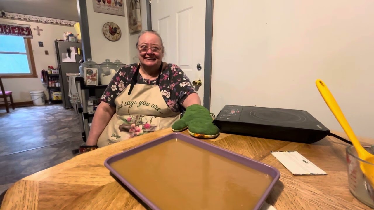 My Mamaw makes a caramel candy recipe!