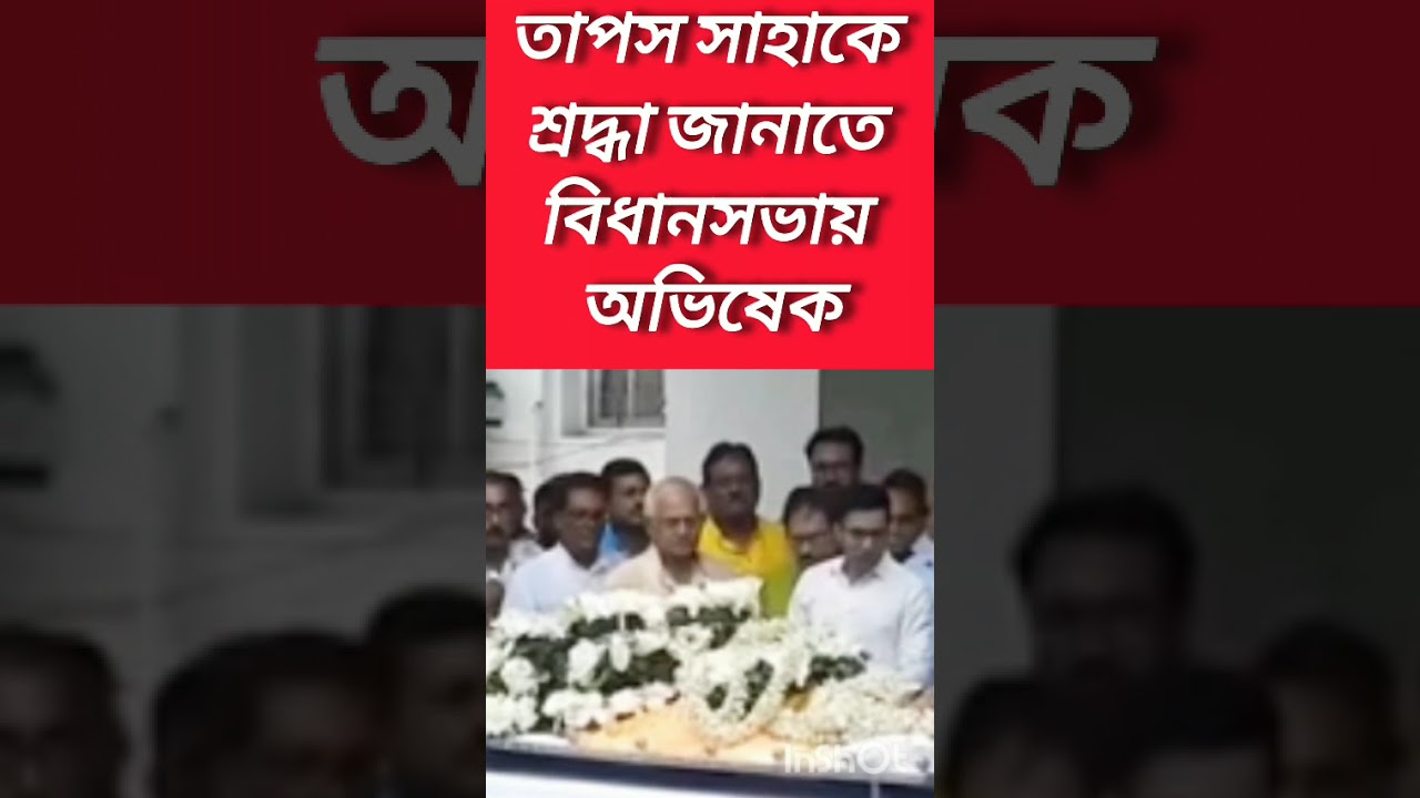 Avishek | প্রয়াত তাপস সাহাকে শ্রদ্ধা জানাতে বিধানসভায় অভিষেক | #shorts | What News Bangla |