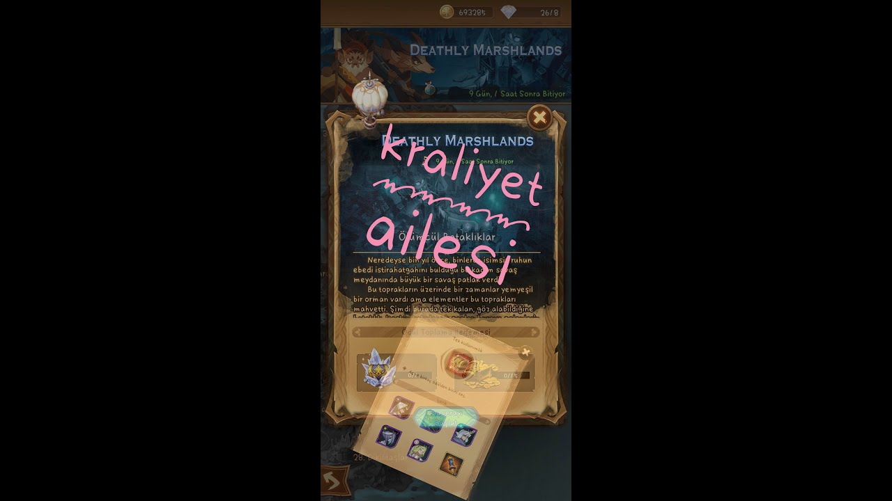 AFK Arena   Mucizevi Yolculuk   Ölümcül Bataklıklar  Deathly Marshlands
