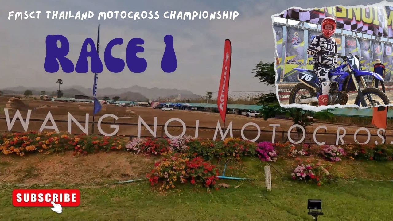 We took an overnight train to a motocross race...in Thailand! 🚆🇹🇭 Round 1 Wangnoi Motocross Park