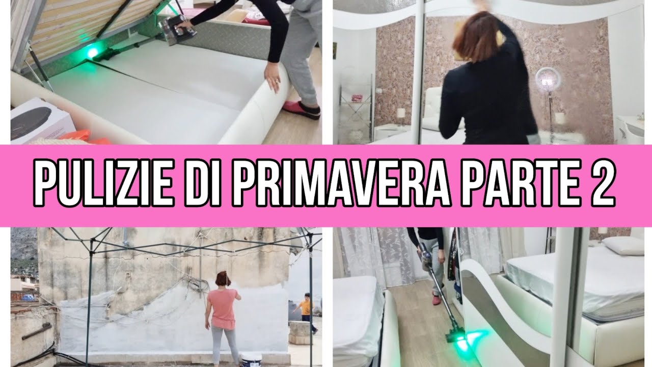 Pulizie di PRIMAVERA Parte 2 terrazzo e camera #pulisciconme #puliziemotivazionali