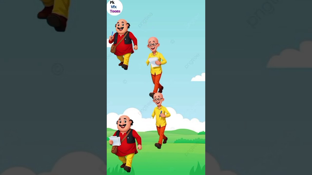 Motu and Patlu or Motu Patlu pepar Magic Vfx Toons, Funny shorts 
