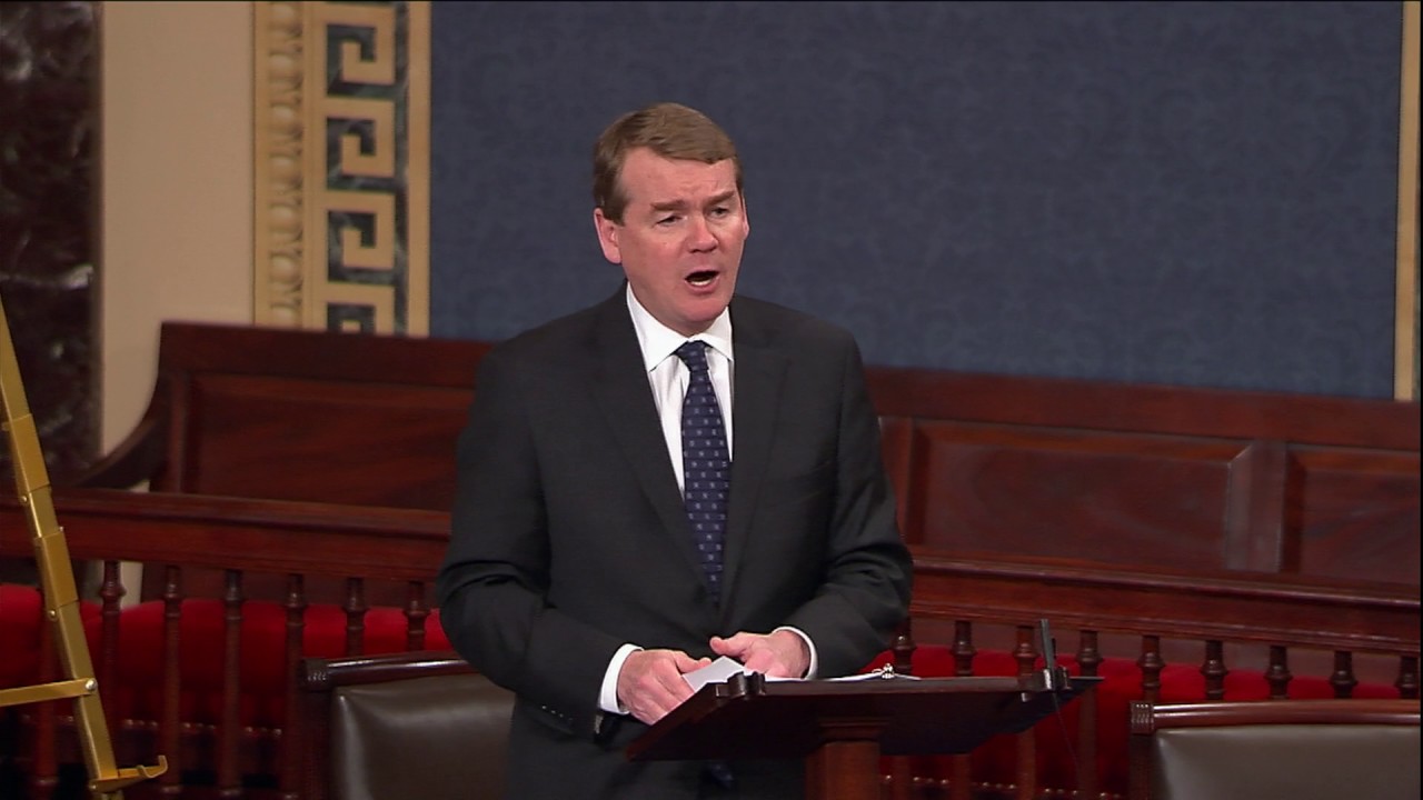 Sen. Michael Bennet Remarks on President's Anti-Climate Executive Order