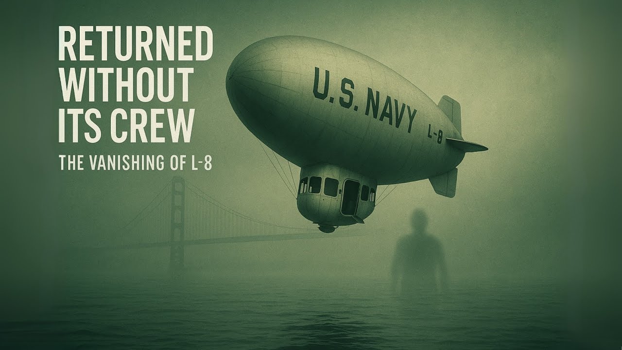 They Vanished Mid-Flight: Chilling Case of Blimp L-8 | WW2's Strangest Mystery