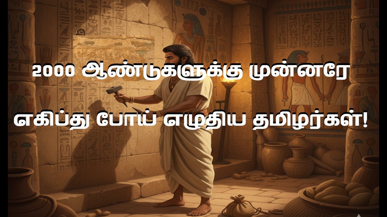 பிரமிடுகளை உருவாக்கியது தமிழர்களா? நைல் நதியை நாகரீகத்திலும் தமிழ்..