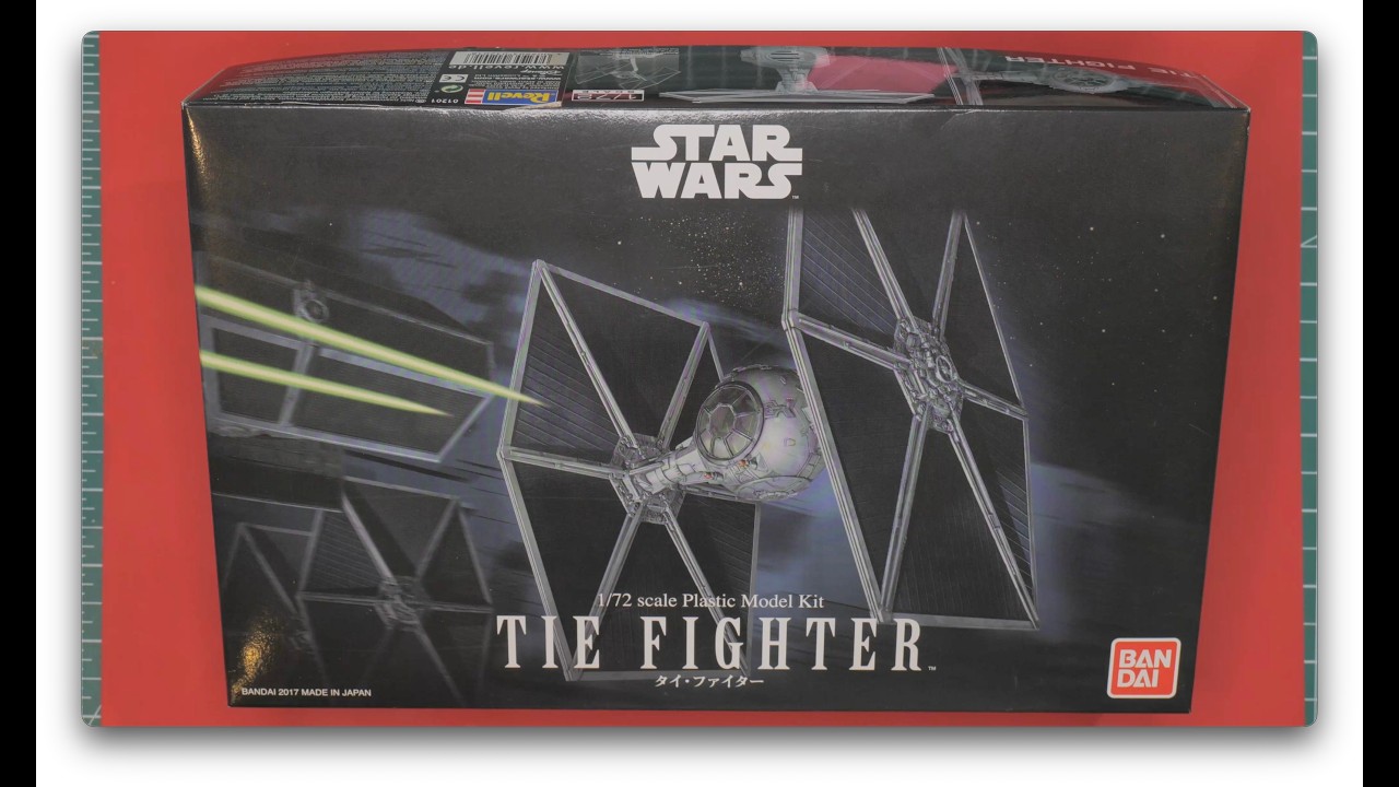 First Look: Bandai 1:72 scale TIE Fighjter