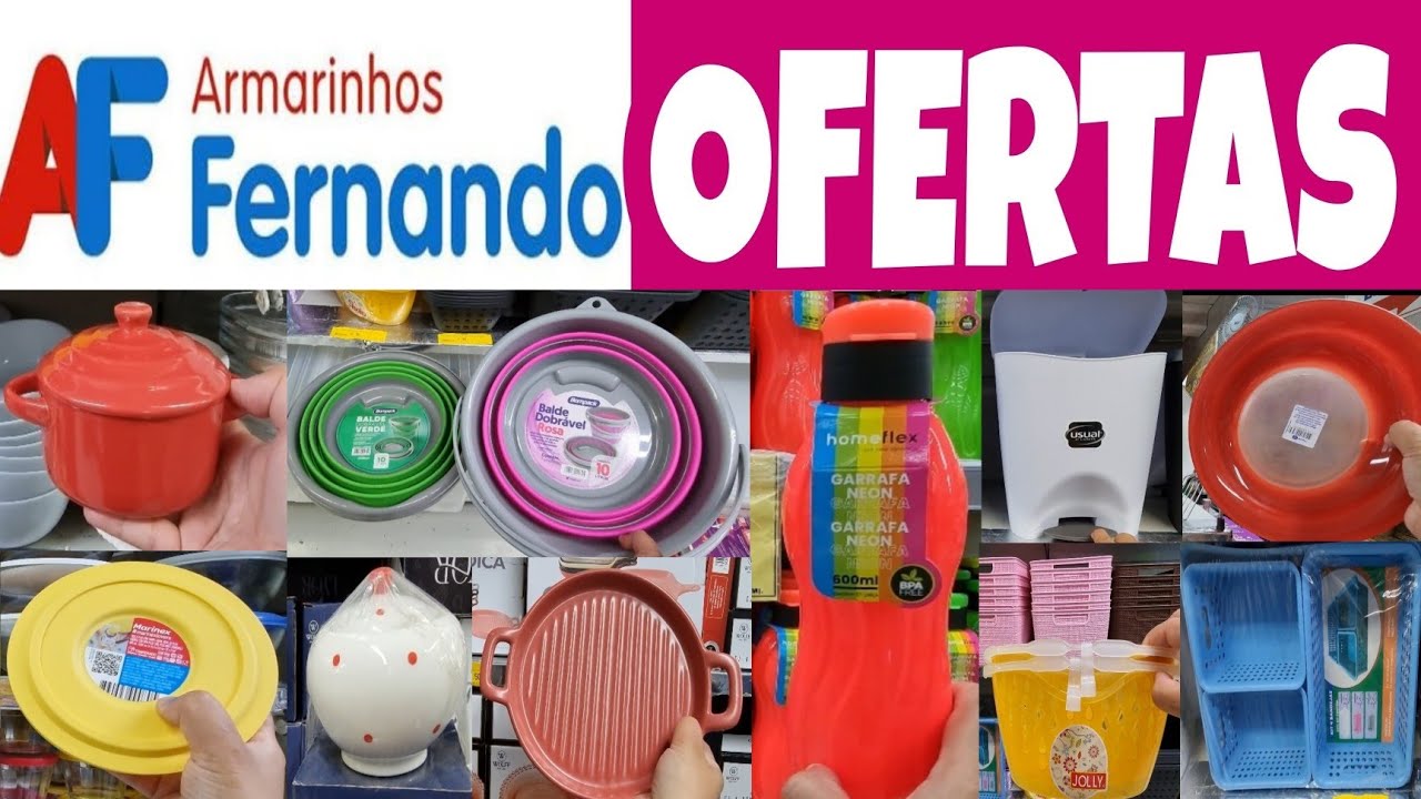 ARMARINHOS FERNANDO - ACHADINHOS PARA O LAR - PROMOÇÃO UTILIDADES E TOUR NO ARMARINHOS FERNANDO