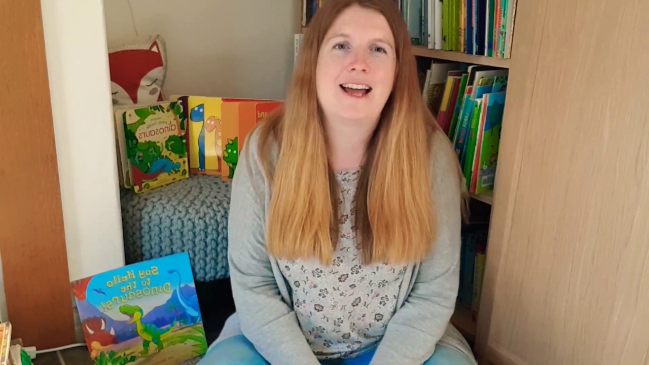 All Around the Swamp - dinosaur song from Laura's Story Corner children's nursery rhyme