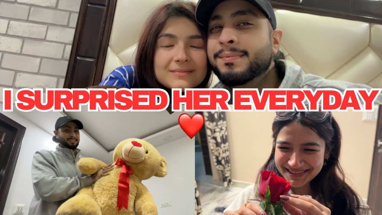I surprised her everyday❤️🥰 || jaigo gill vlogs