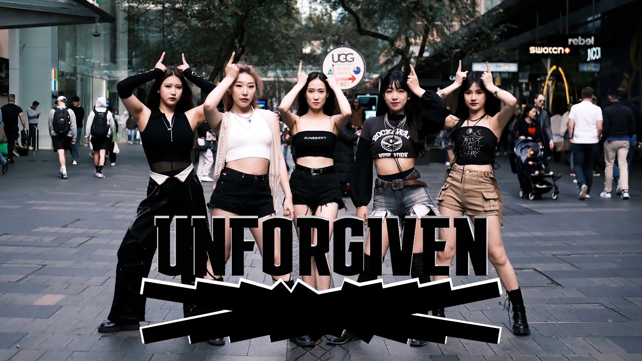 [KPOP IN PUBLIC] LE SSERAFIM (르세라핌) - UNFORGIVEN Dance Cover by NUEE Australia