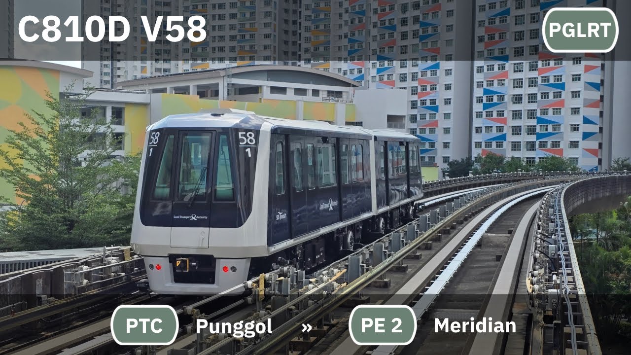 [Exclusive Debut!] C810D V58 from Punggol to Meridian