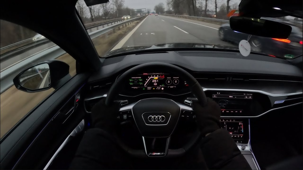 2024 Audi Rs6 Performance 4.0 V8-Biturbo 630HP 850NM - POV Testdrive NO (SPEED LIMIT⚠️)