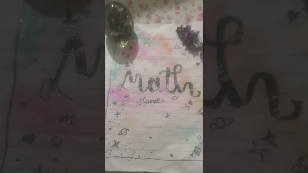 #MathNotes #Colorful #satisfying #Creative #WaterSplash #blackDesign