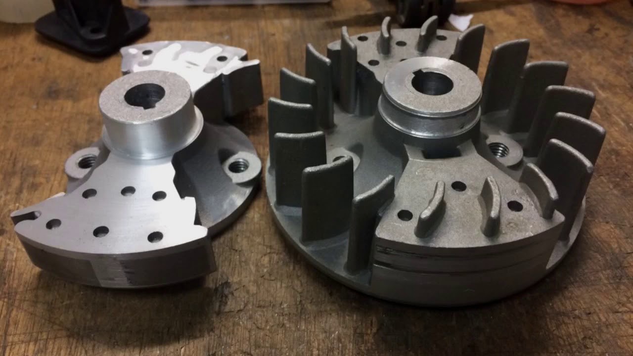 Motor de Roçadeira Convertido Para Aeromodelo