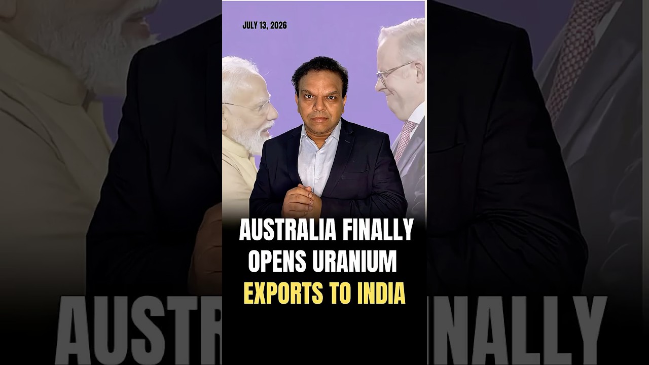 Australia Finally Opens Uranium Exports #australia #india #pmmodi #uranium #nuclear #nuclearwar