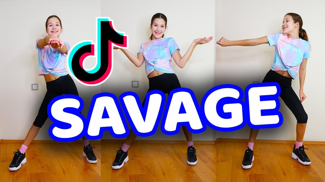 SAVAGE TIK TOK - CÓMO HACER EL SAVAGE. TUTORIAL BAILE TIKTOK PASO a PASO