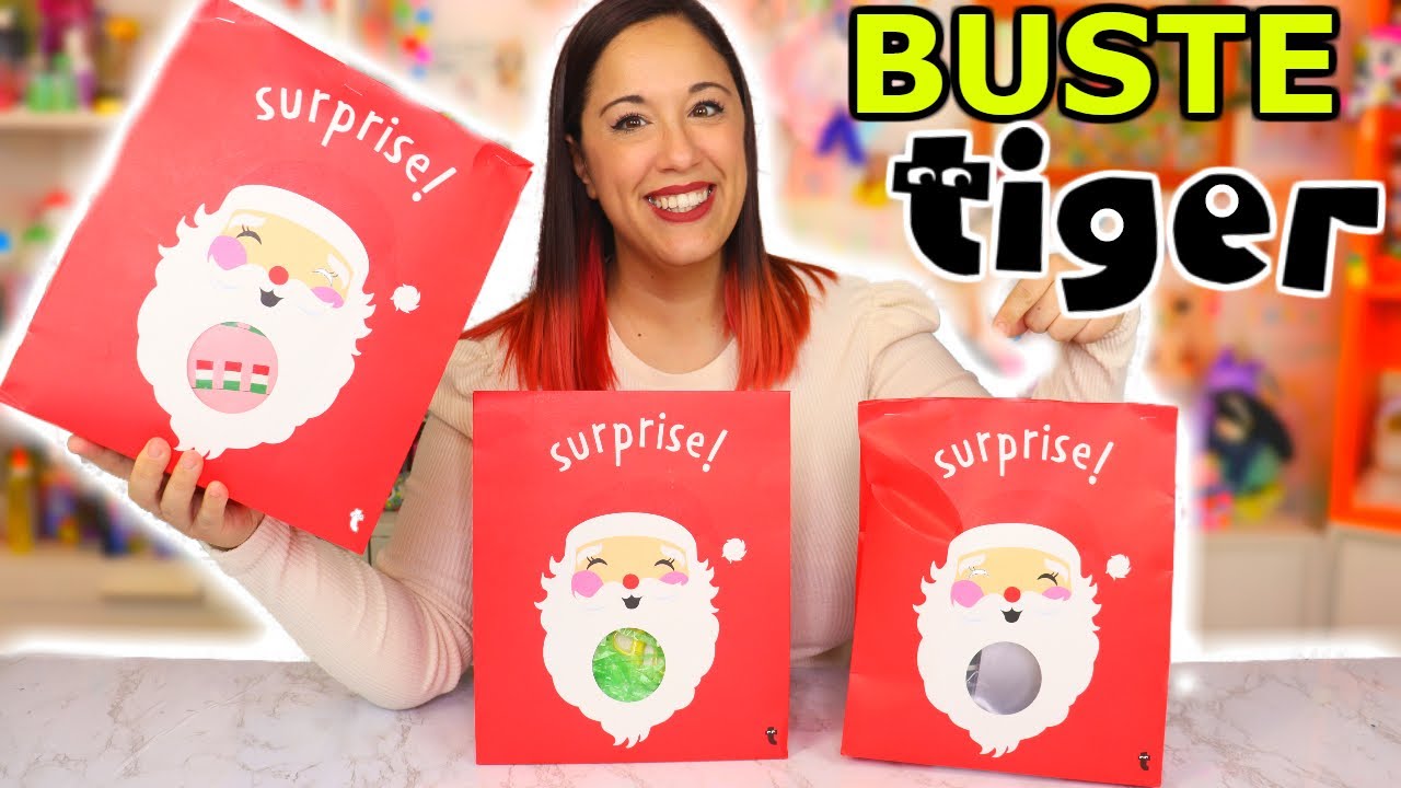APRO 3 BUSTE SORPRESA DI TIGER NATALIZIE DA 2 EURO! COSA TROVERO'?