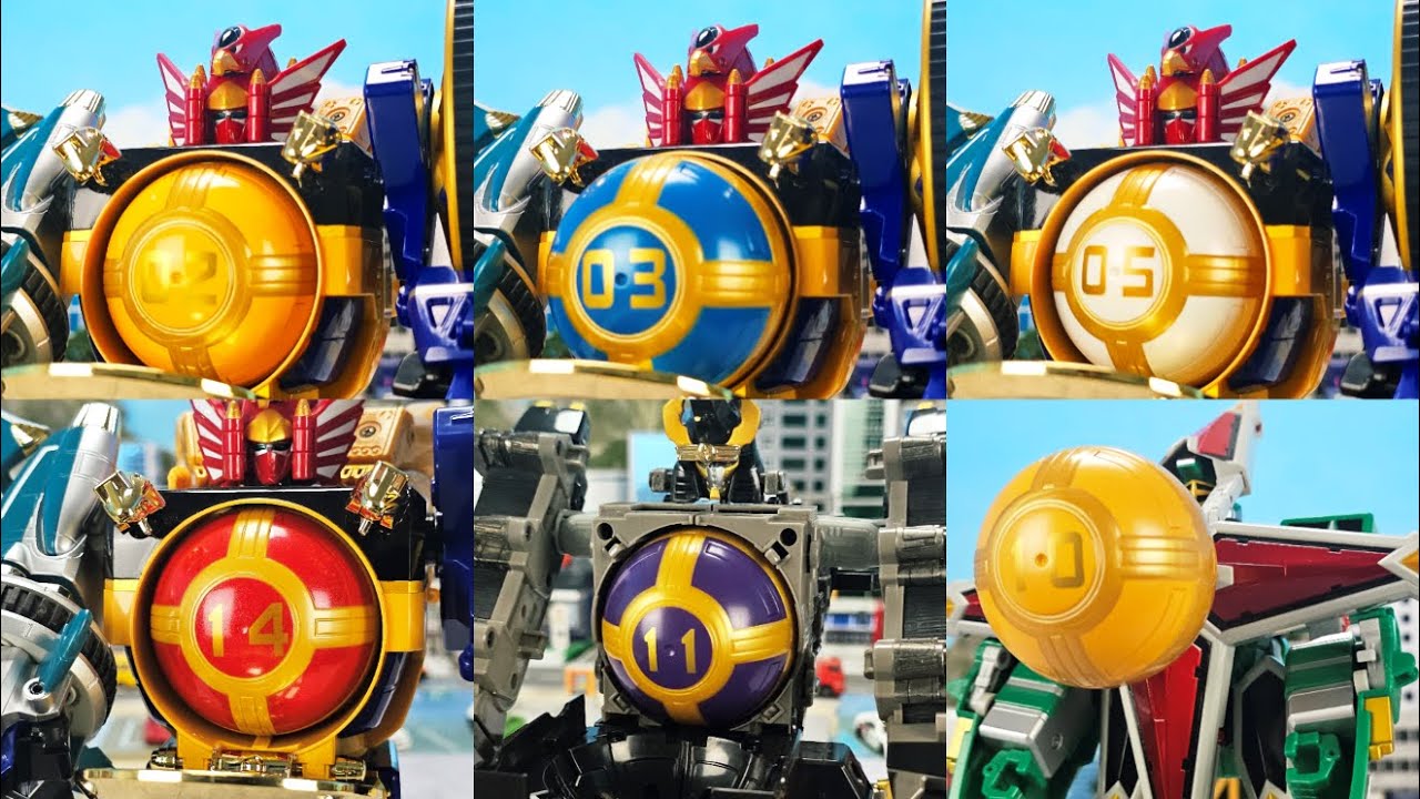 DX Karakuriball Hurricanger Stop Motion 忍風戦隊ハリケンジャー  DX カラクリボール シリーズ