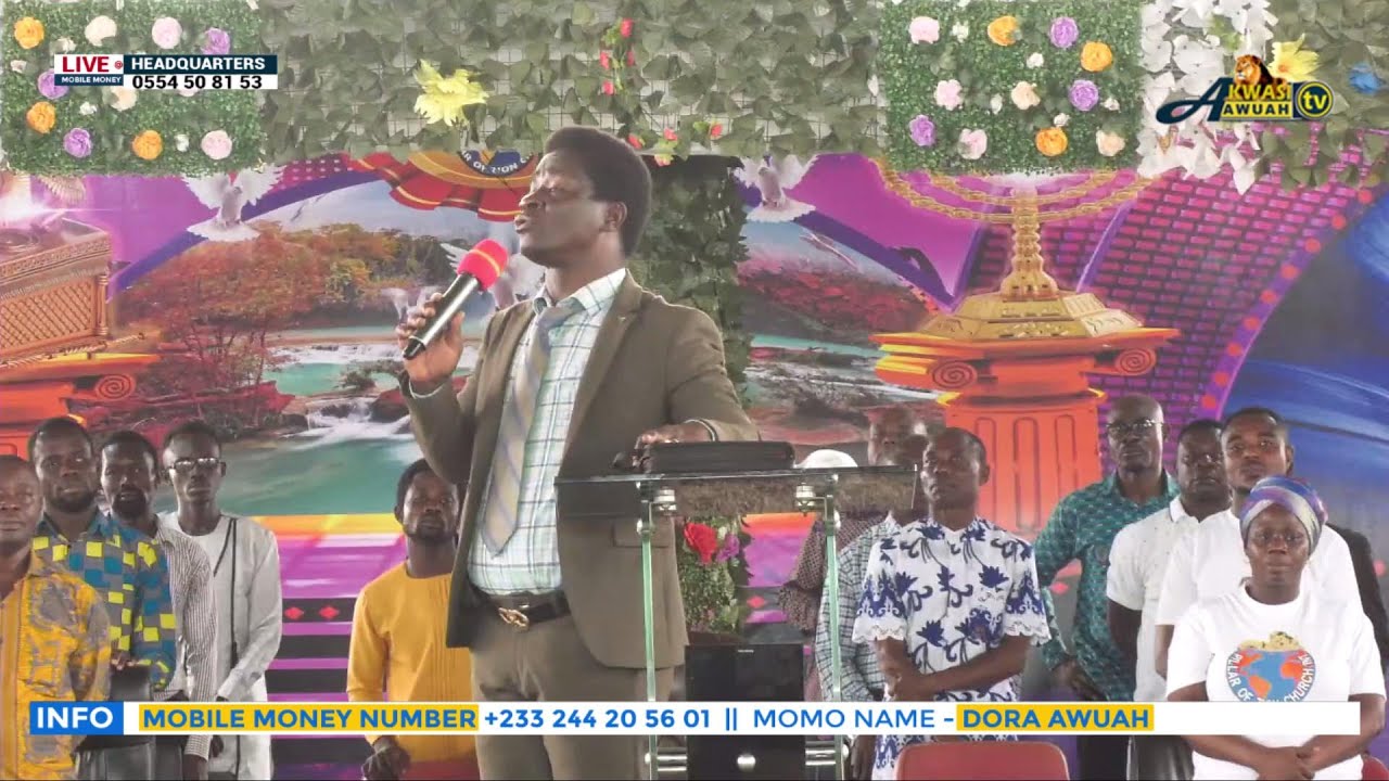 SUNDAY CHURCH SERVICE @HEADQUARTERS ON 23RD JUNE 2024 BY EVANGELIST AKWASI AWUA(2024 OFFICIAL VIDEO)